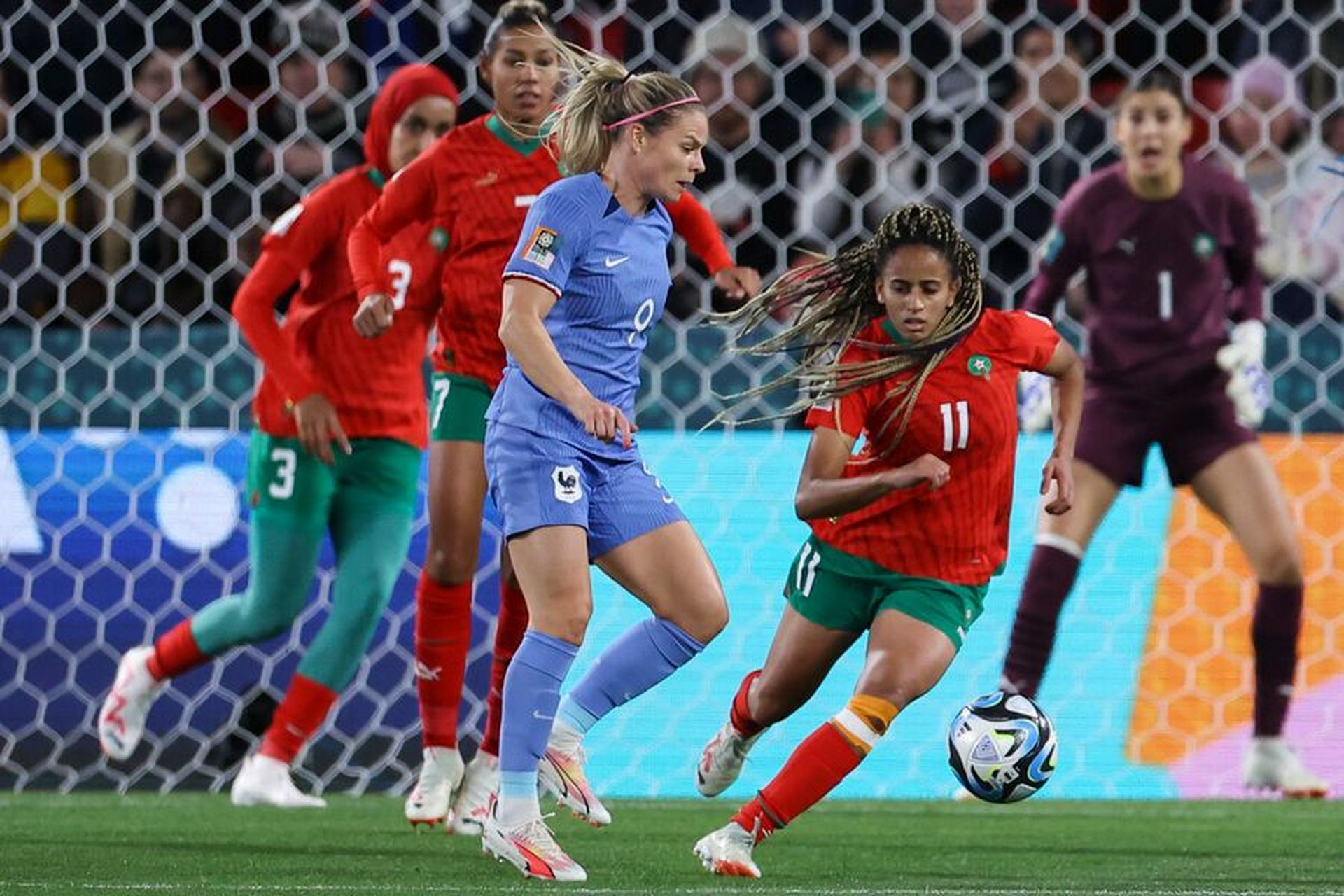 法国女足国家队在锦标赛中获胜