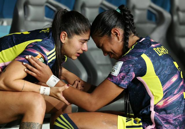 世界女足锦标赛中一场激动人心的比赛 世界女足锦标赛中一场激动人心的比赛