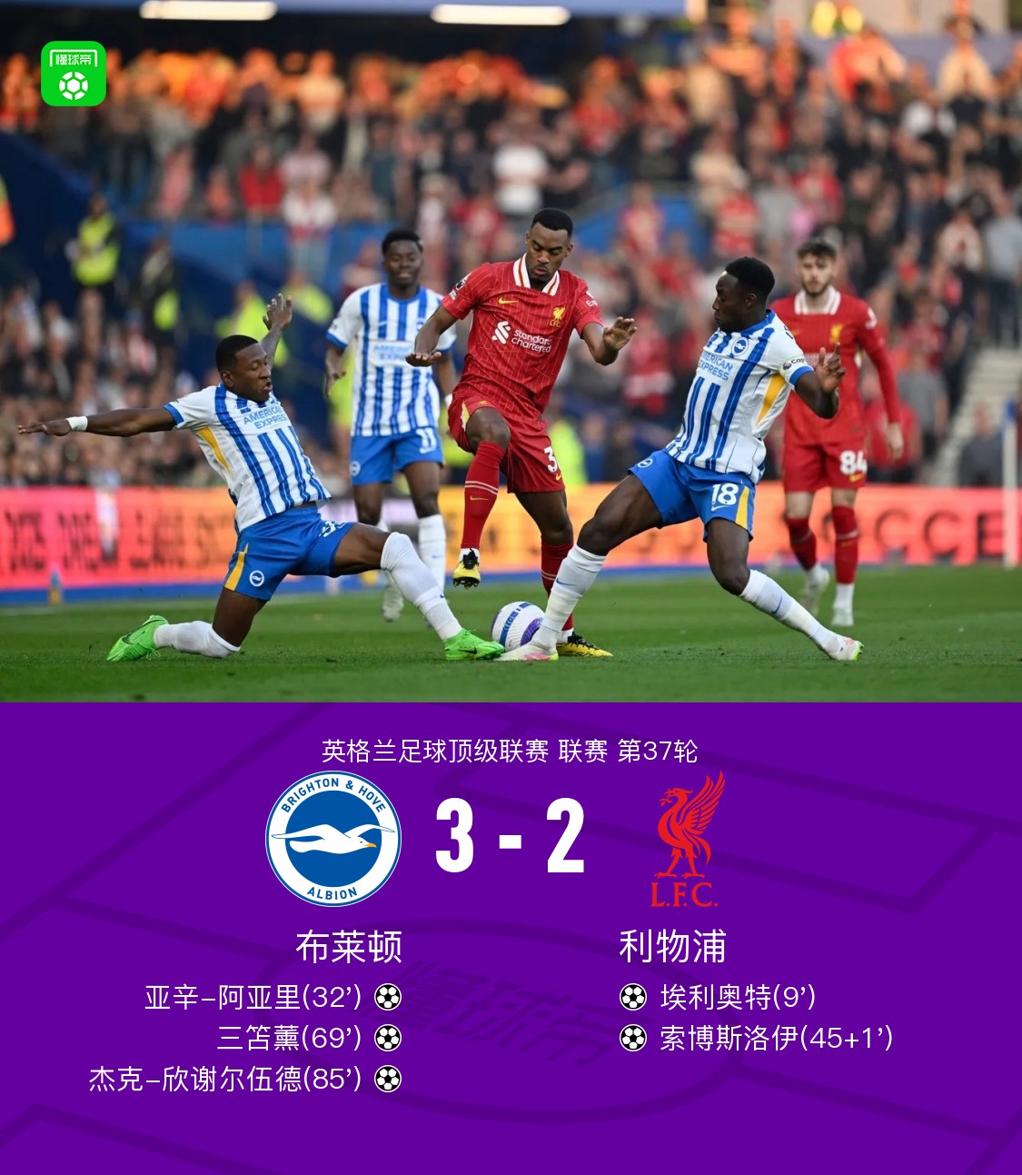 开云体育官网-利物浦客场绝杀布莱顿，继续领跑积分榜的简单介绍