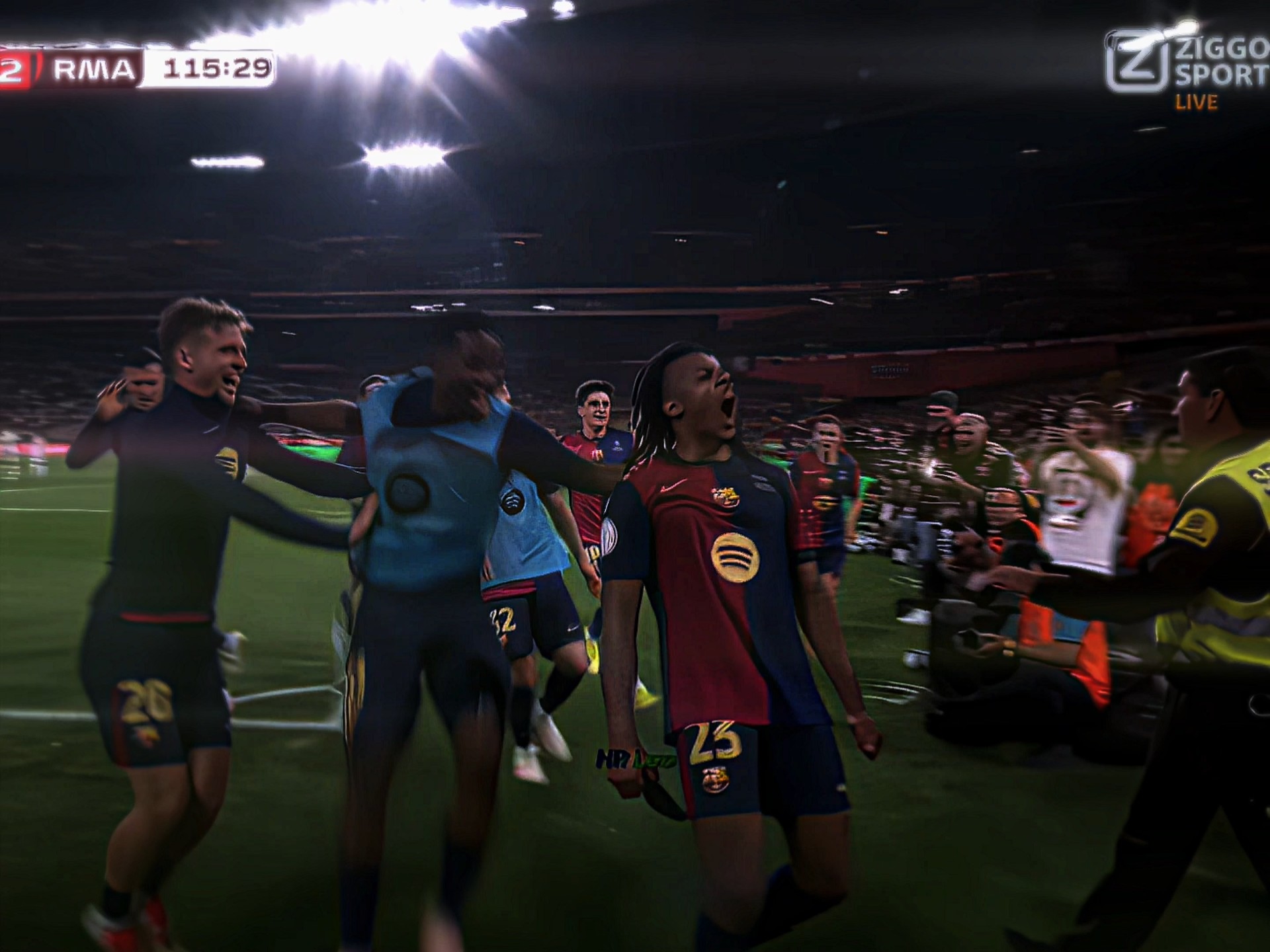 包含巴塞罗那客场绝杀，轻松晋级淘汰赛的词条