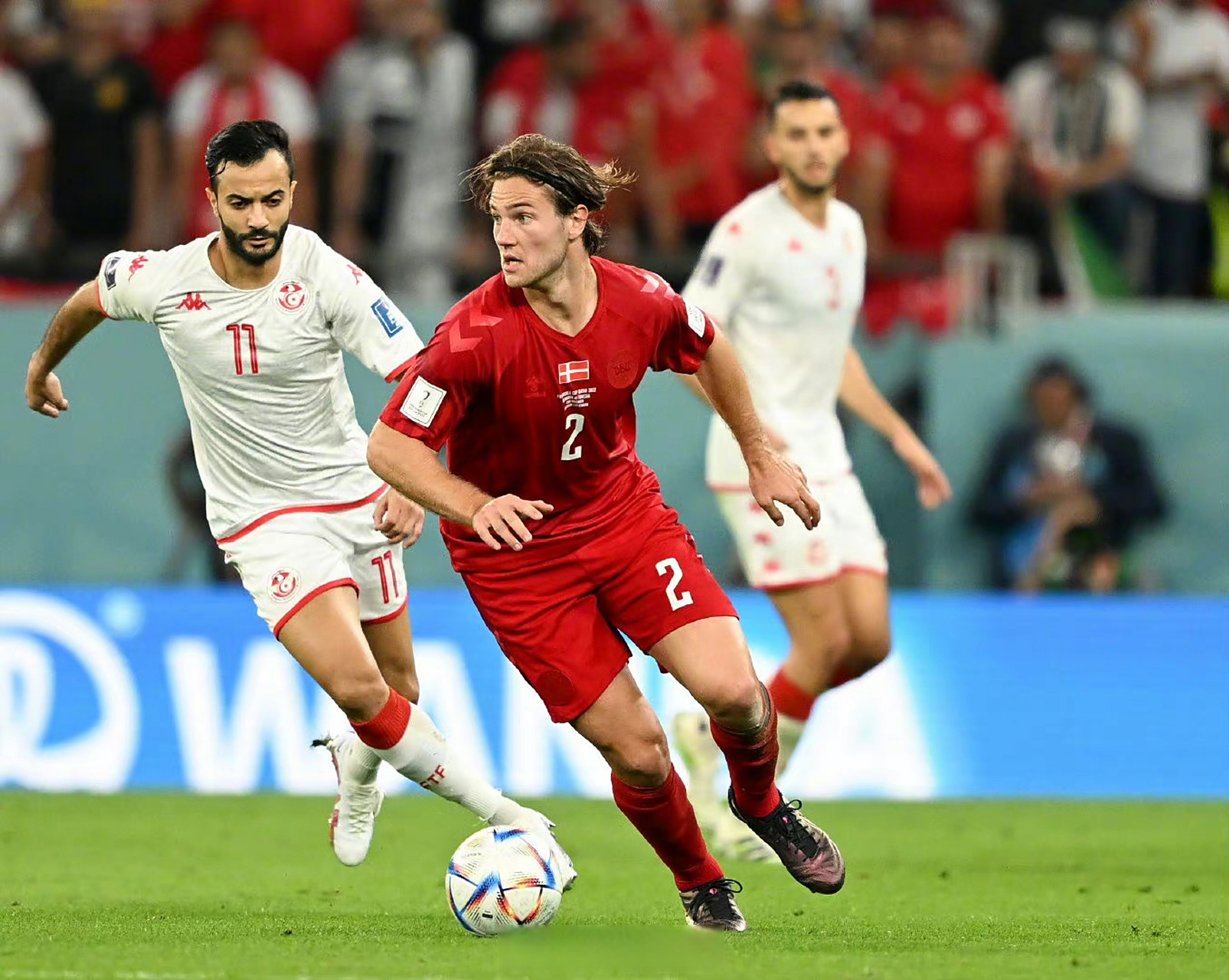 丹麦队在欧洲女足比赛中取得胜利 丹麦队在欧洲女足比赛中取得胜利